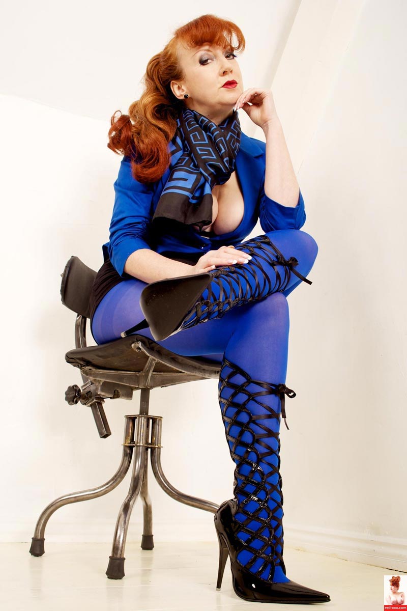 Blue Pantyhose